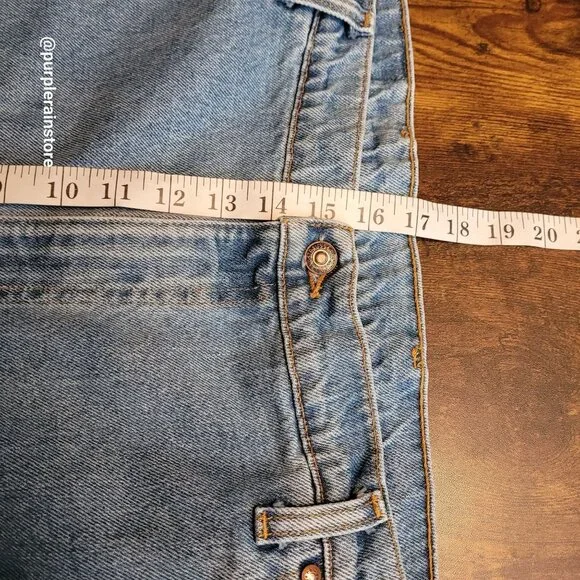 Vtg Levi's Jeans 48x30 Measures 46x30 Relaxed 540 Orange Tab Medium Light Wash